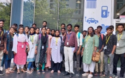 industrial visit to iit m research park