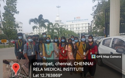 industrial visit to dr rela institute and medical centre